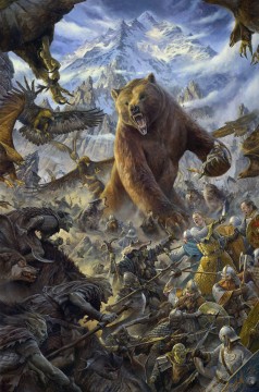 Zauberwelt Werke - fantastic bear warrior